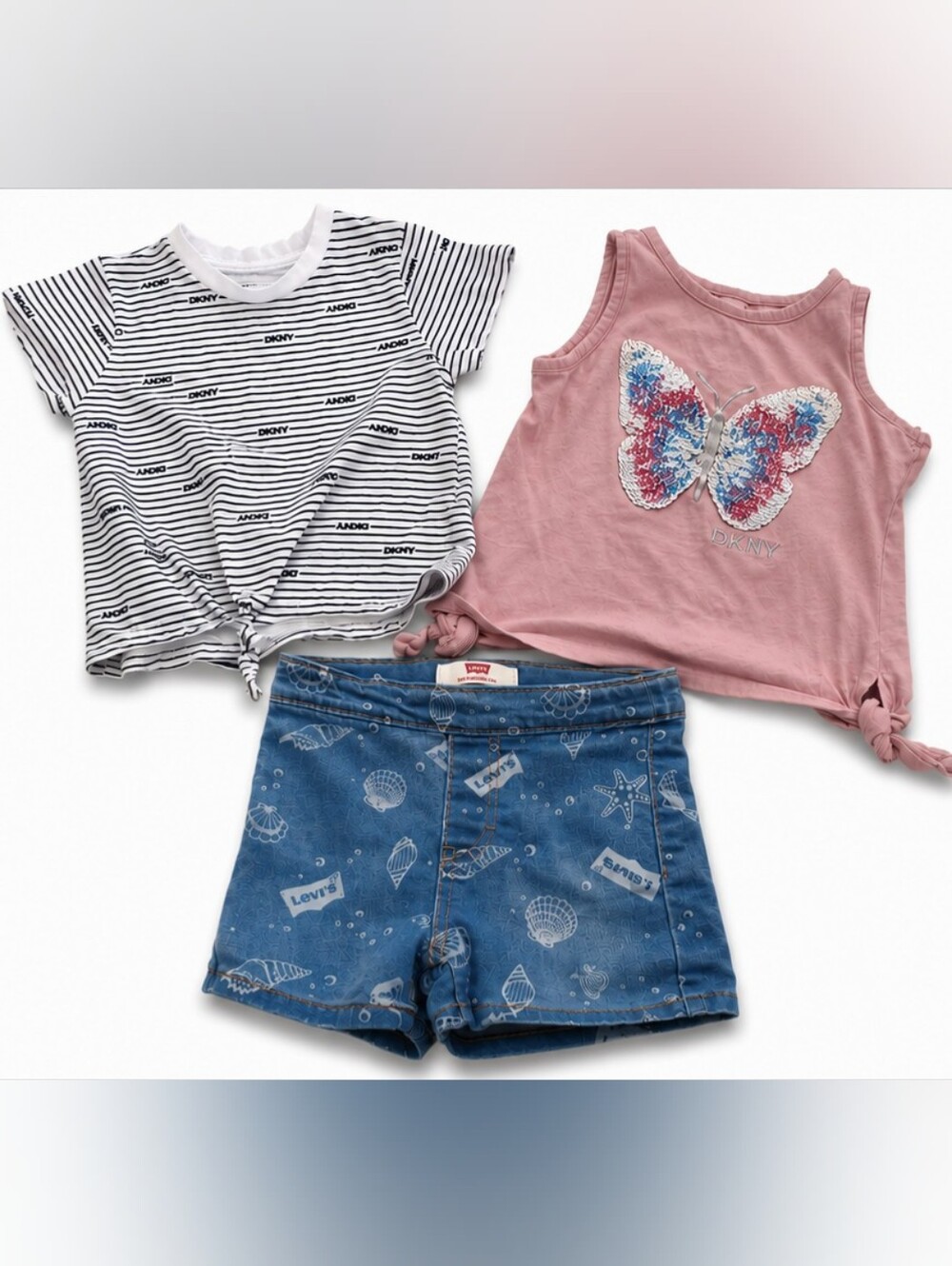 Girls 4T Bundle | 3 Pieces DKNY & Levis